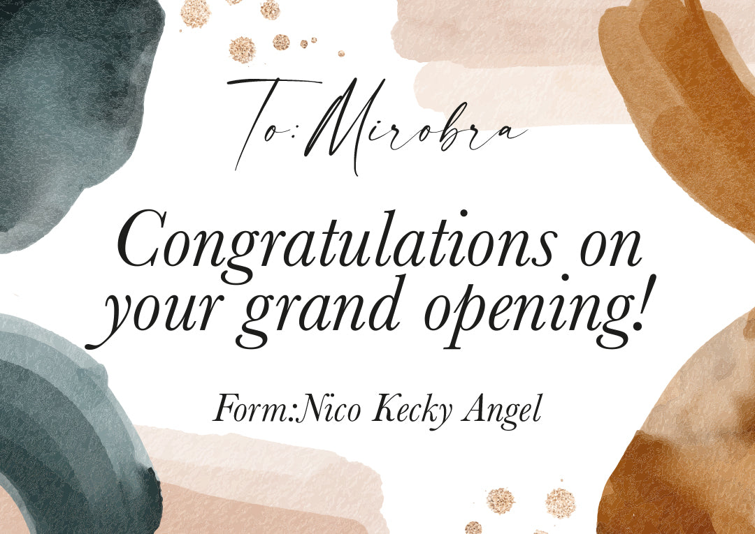 Congratulatory message board