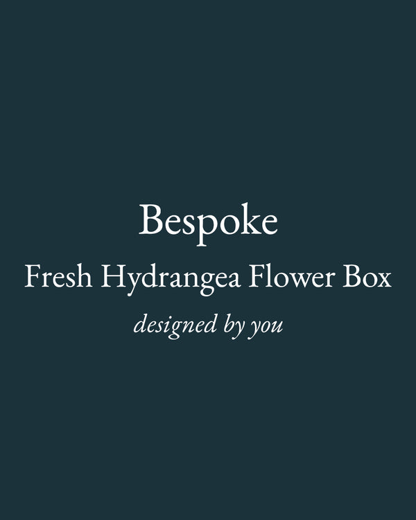 Bespoke Fresh Hydrangea Flower Box