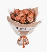 A Simple Rose Bouquet