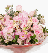 Exquisite FQ.116 Saylor Bouquet | Pink Garden Roses, Hydrangeas, and More | Just Bloom Hong Kong Florist