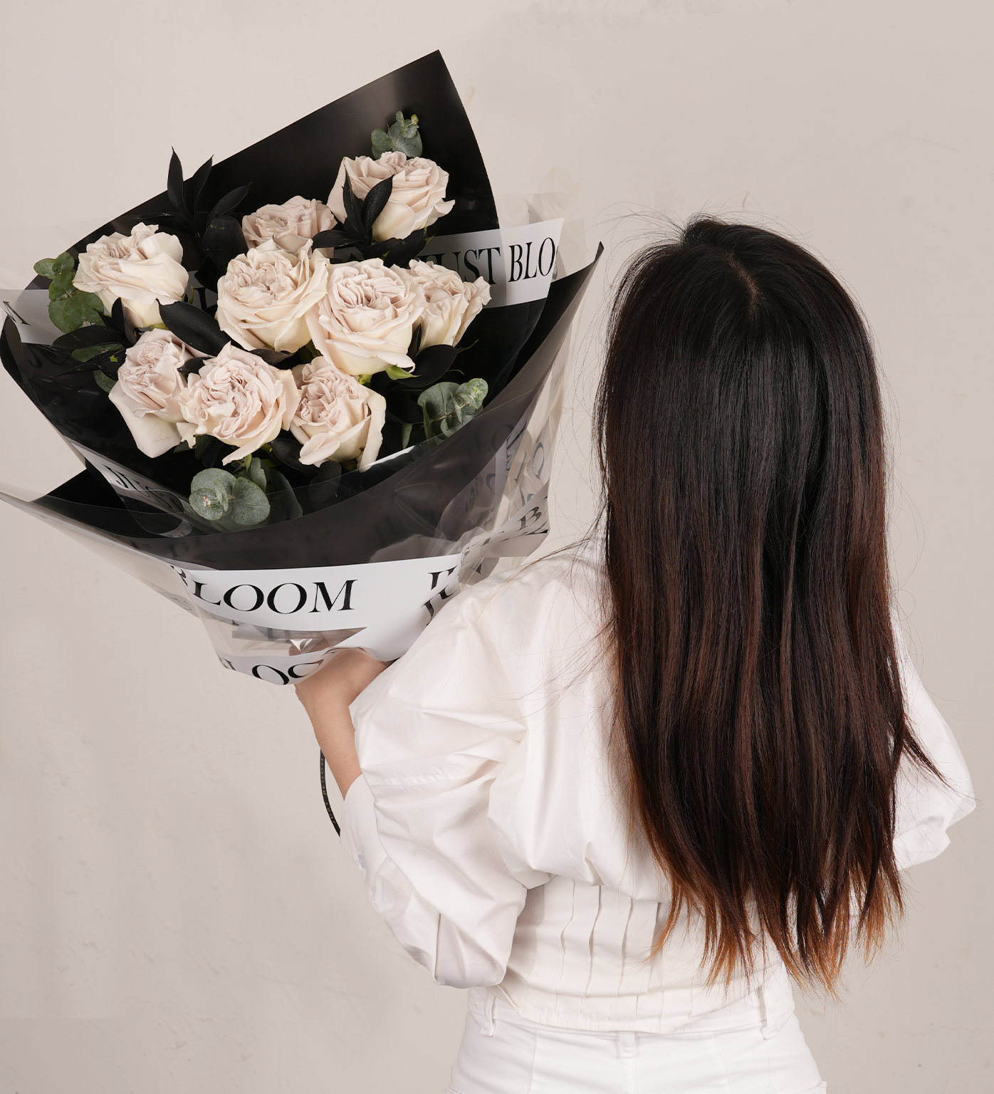 A Simple Rose Bouquet