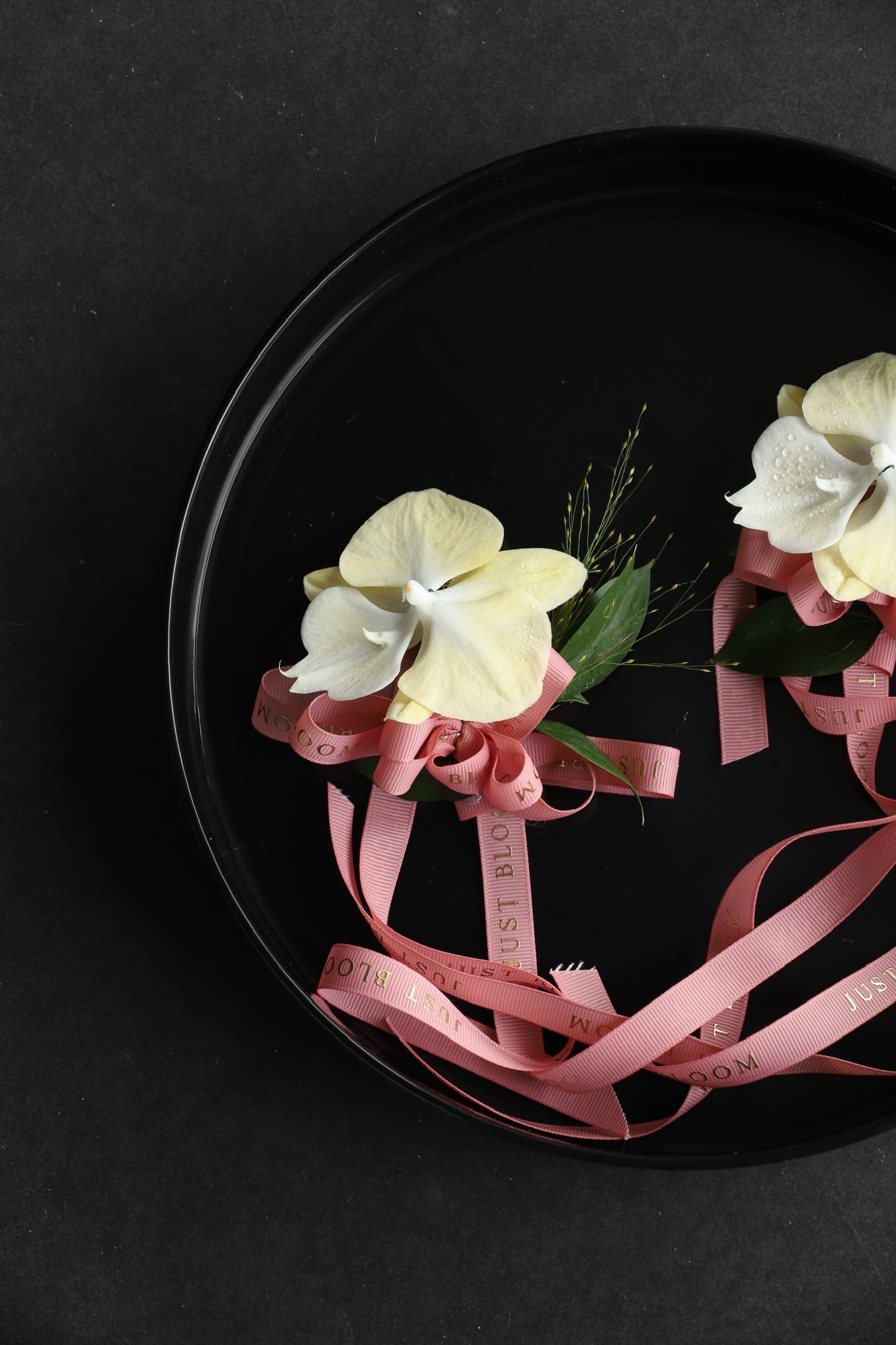 Corsage No.2 Handcrafted Yellow Phalaenopsis Orchid Wedding Wrist Corsage — Just Bloom Hong Kong