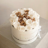Bespoke English-letter preserved rose box