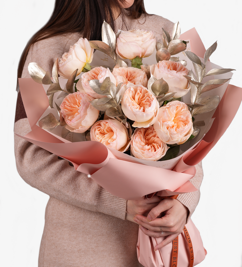 David Austin Rose bouquet