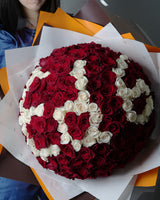 Full Rose English-letter Bespoke Bouquet