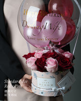 Bespoke Fresh Rose Flower Box